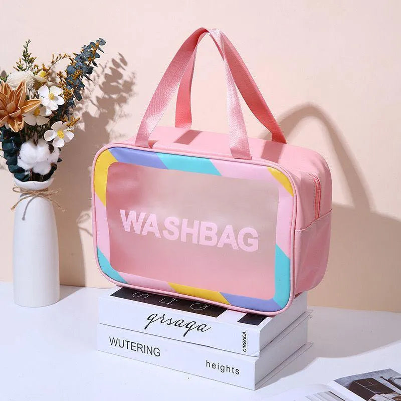 Transparent Cosmetic Wash Bag in Large Size Cosmia