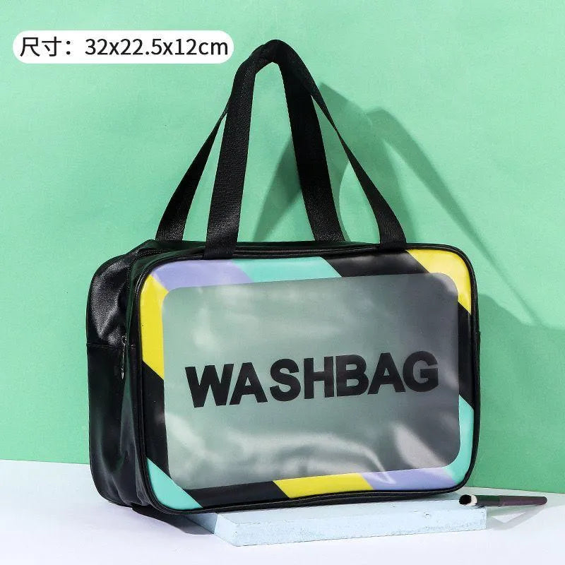 Transparent Cosmetic Wash Bag in Large Size Cosmia