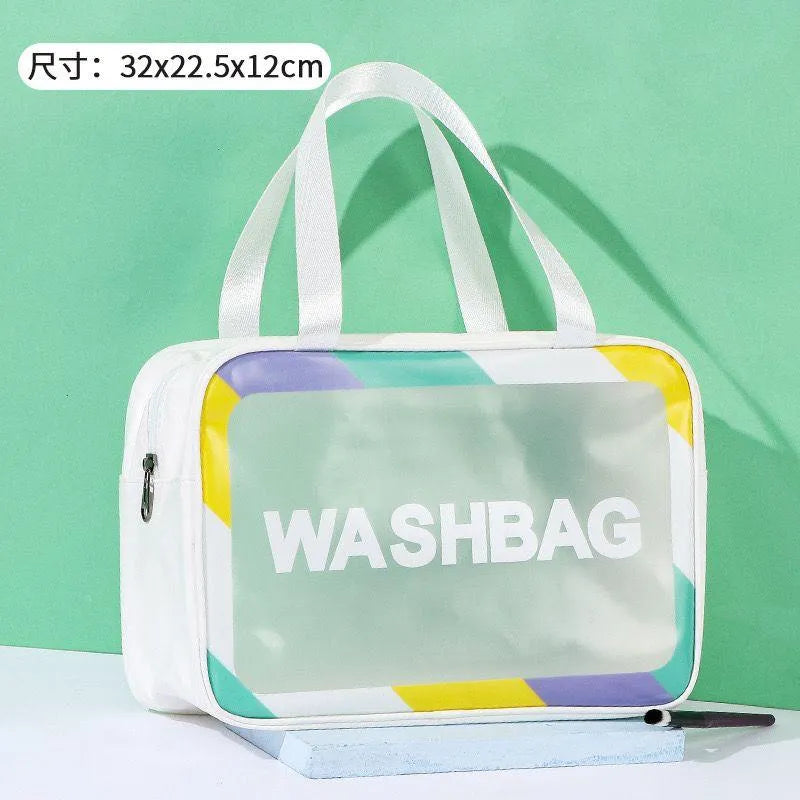 Transparent Cosmetic Wash Bag in Large Size Cosmia