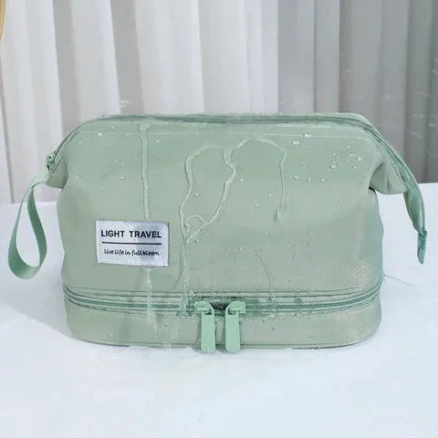 Multipurpose Double Layer Ultimate Makeup Cosmetic Bag Cosmia