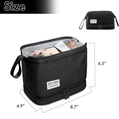 Multipurpose Double Layer Ultimate Makeup Cosmetic Bag Cosmia