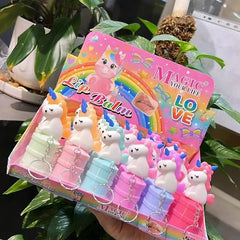 Unicorn Keychain Lip Balm Each Cosmia.pk