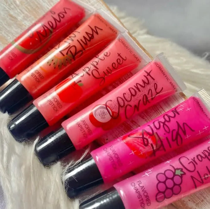 Romantic May Flavored Lipgloss Set 6Pcs Romantic May