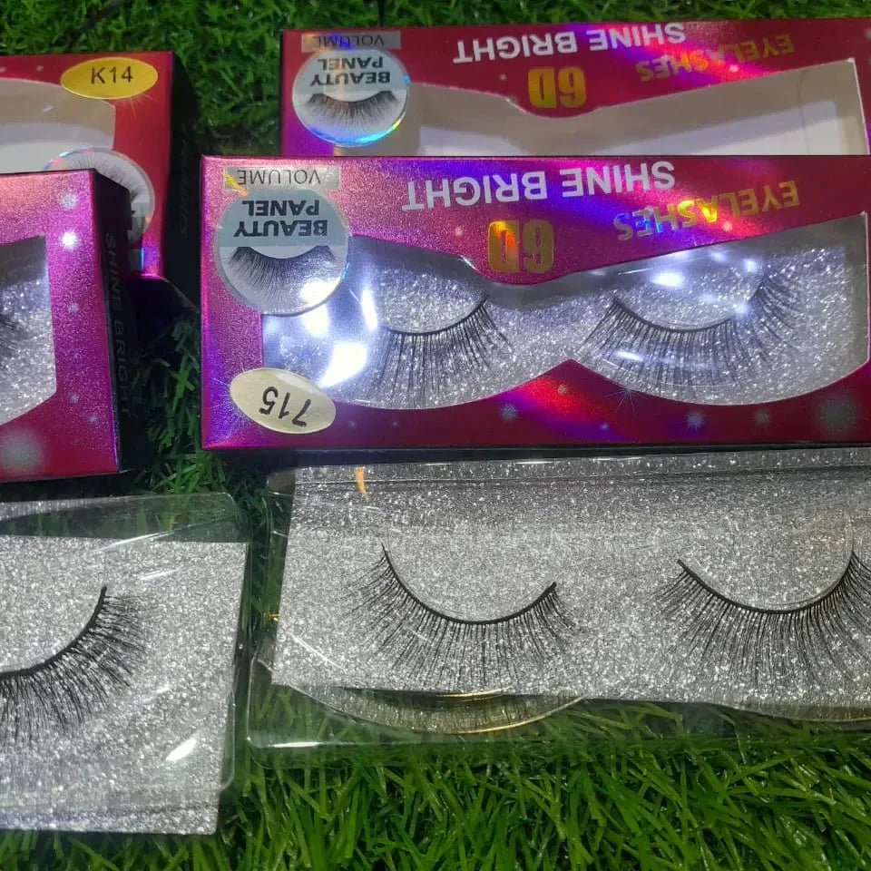 6D Eyelashes Pack of 2Pcs Cosmia.pk