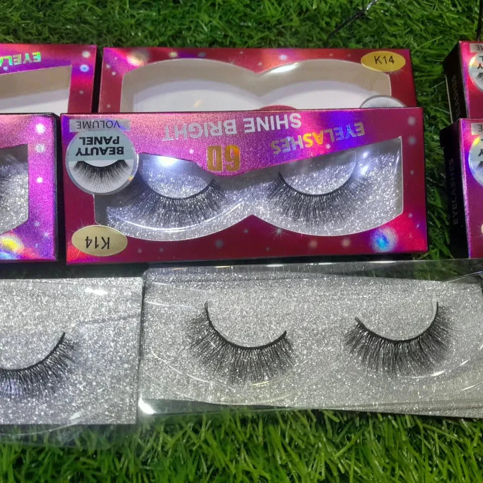 6D Eyelashes Pack of 2Pcs Cosmia.pk
