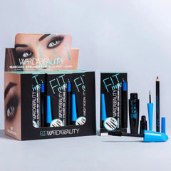Warda Beauty 3in1 Liner Mascara Eyebrow Pencil Set Warda Beauty