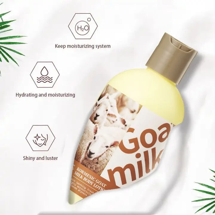 KORMESIC goat milk body cream skin lightening & whitening body Lotion 250ml KORMESIC