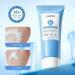 Sadoer 8D Hyaluronic Acided Gentle Cleanser Milk - 100g Sadoer