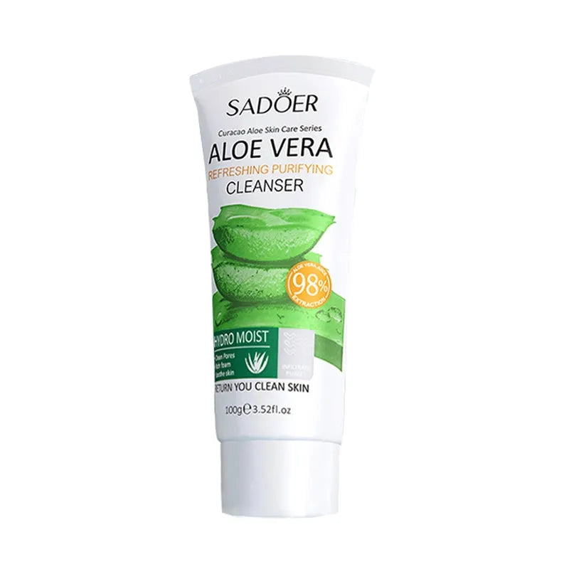 Sadoer Aloe Vera Refreshing Moisturizing Facial Cleanser 100g Sadoer