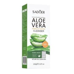 Sadoer Aloe Vera Refreshing Moisturizing Facial Cleanser 100g Sadoer