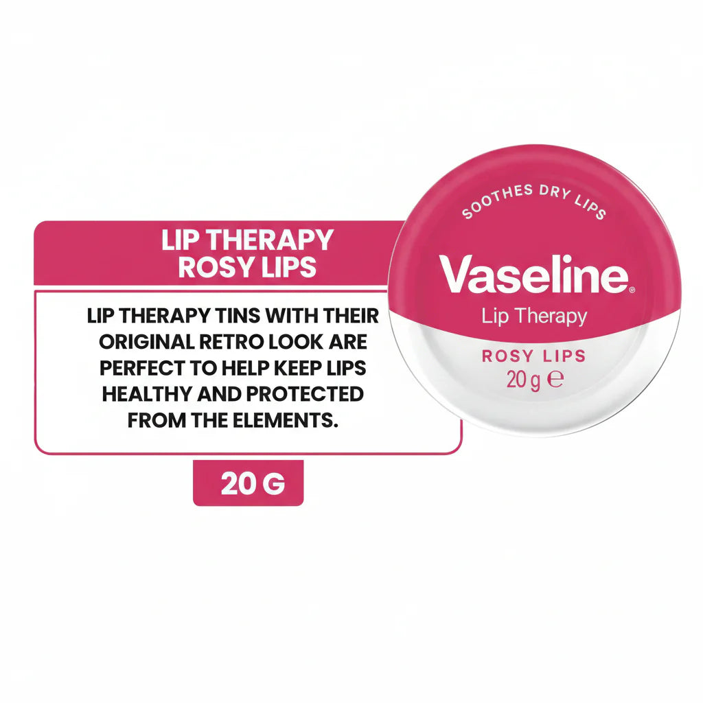Vaseline Lip Therapy Rosy Lips - 20g Vaseline