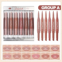 Dragon Ranee Double Head Matte Lip Liner Matte Lipstick Pen Dragon Ranee