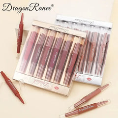 Dragon Ranee Double Head Matte Lip Liner Matte Lipstick Pen Dragon Ranee