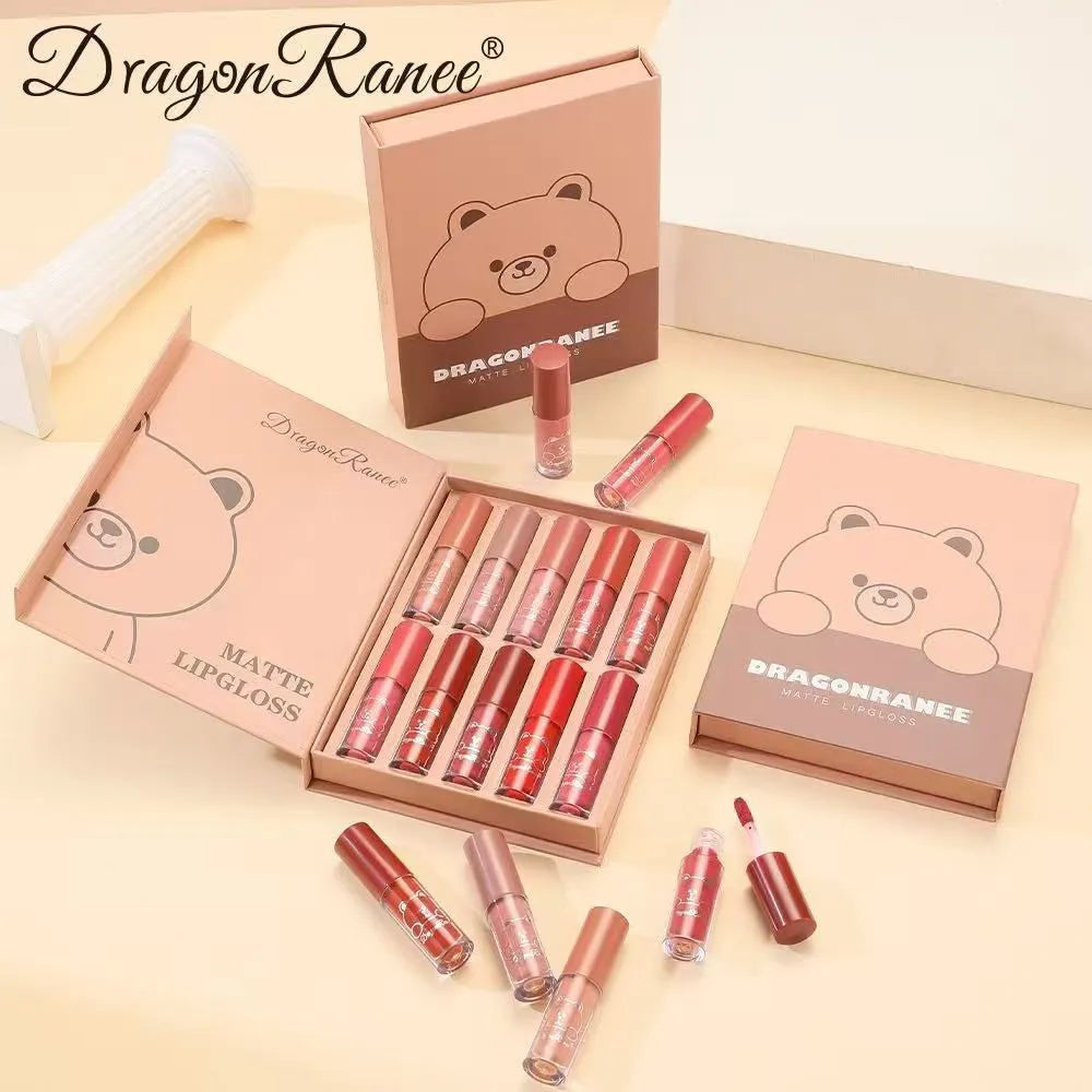 Dragon ranee Matte Lipgloss - 12 Pcs Dragon Ranee