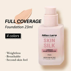 Miss Lara Skin Silk Luminous Serum Foundation - 23ml Miss Lara