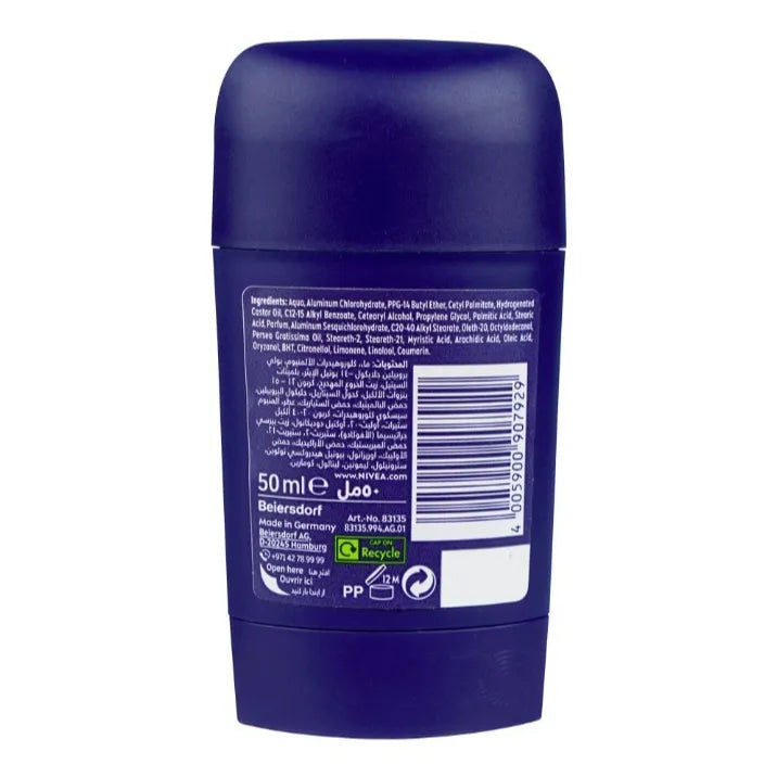Nivea Dry Comfort Dual Protect Anti-Perspirant Deodorant Stick,50ml Nivea