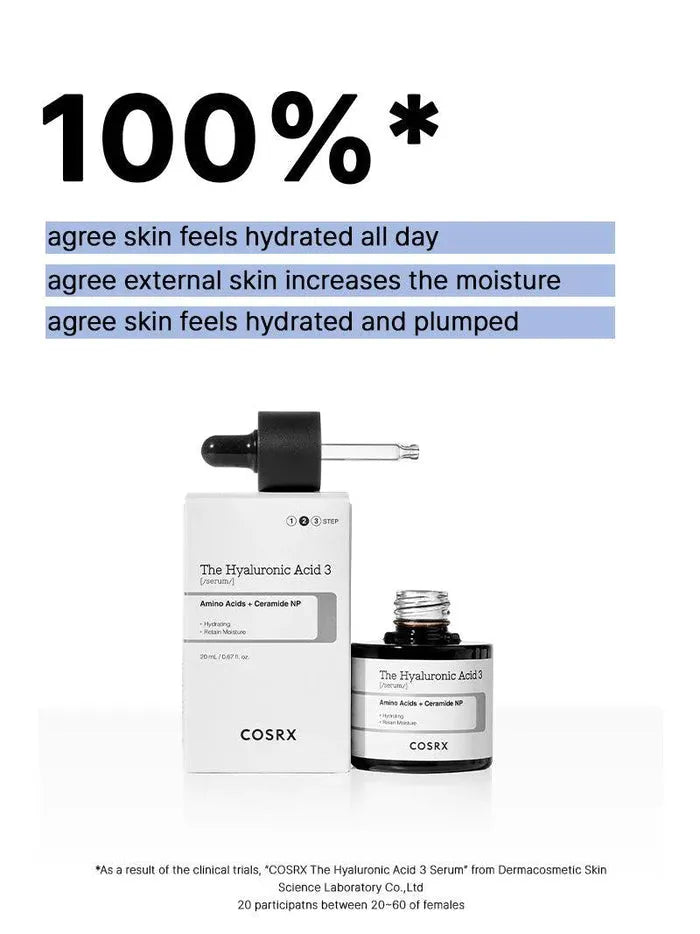 Cosrx The Hyaluronic Acid 3 Serum - 20ml Cosrx