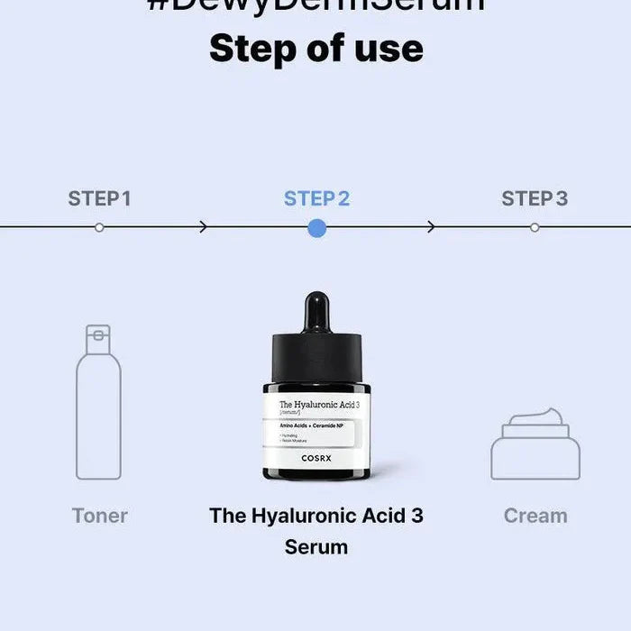 Cosrx The Hyaluronic Acid 3 Serum - 20ml Cosrx