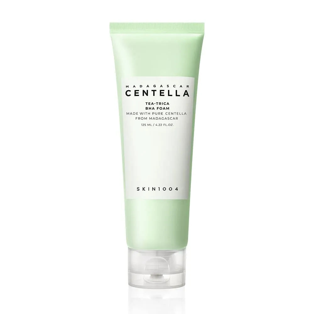 SKIN1004 Madagascar Centella Tea-Trica BHA Foam 4.22 fl.oz, 125ml SKIN1004