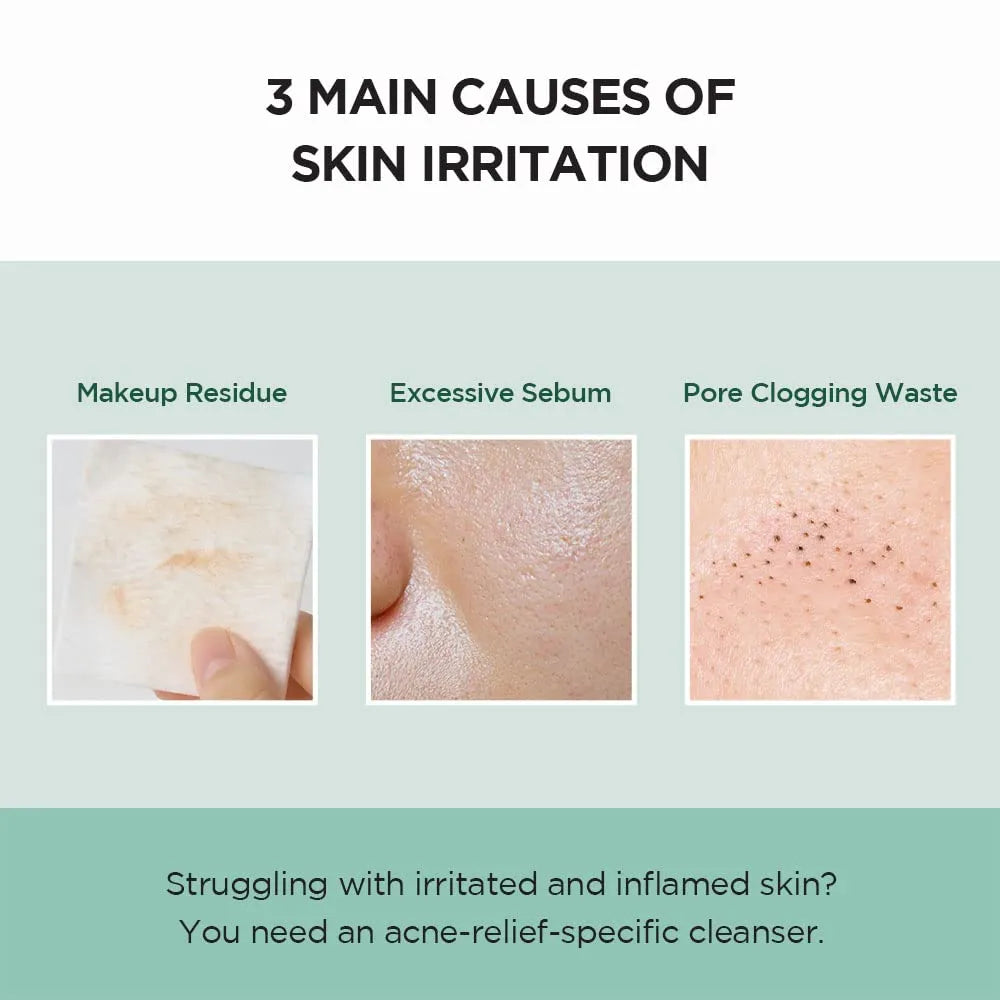 SKIN1004 Madagascar Centella Tea-Trica BHA Foam 4.22 fl.oz, 125ml SKIN1004