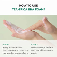 SKIN1004 Madagascar Centella Tea-Trica BHA Foam 4.22 fl.oz, 125ml SKIN1004