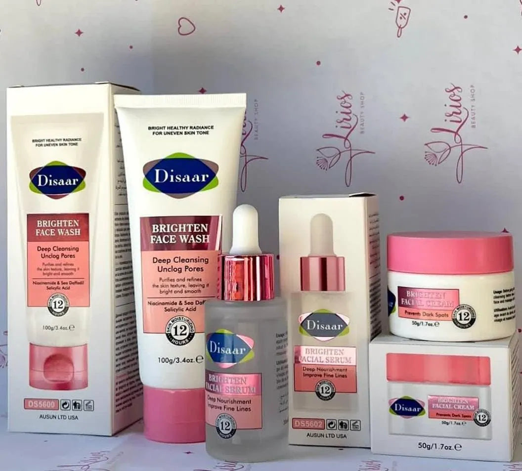 Disaar Brighten Dark Spot Deep Nourishment 3in1 Face Treatment Deal DISAAR