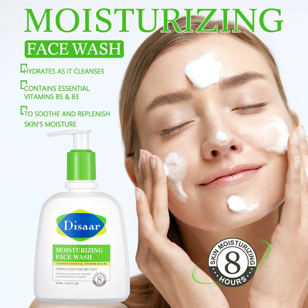 Disaar Moisturizing Face Wash with Amino Acids, Vitamin B5 & B3 DISAAR