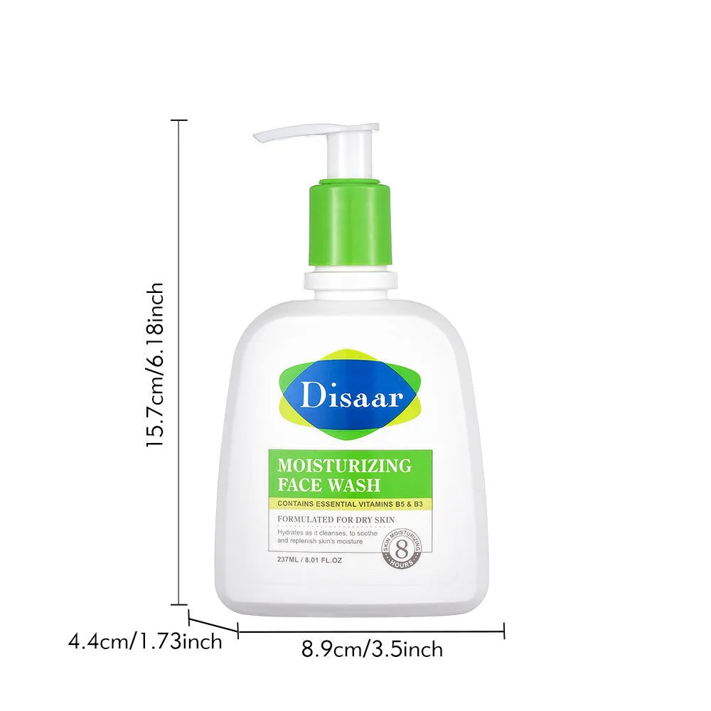 Disaar Moisturizing Face Wash with Amino Acids, Vitamin B5 & B3 DISAAR