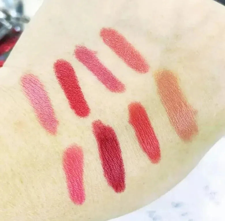 Beauty Glelanzi 8pcs Mini Star Shape Velvet Lipstick Long-lasting Beauty Glelanzi