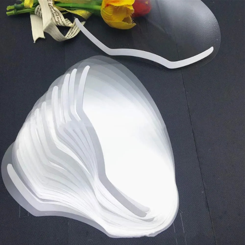 100 PCS Microblading Makeup Shower Face Shields Visors, Disposable Cosmia.pk