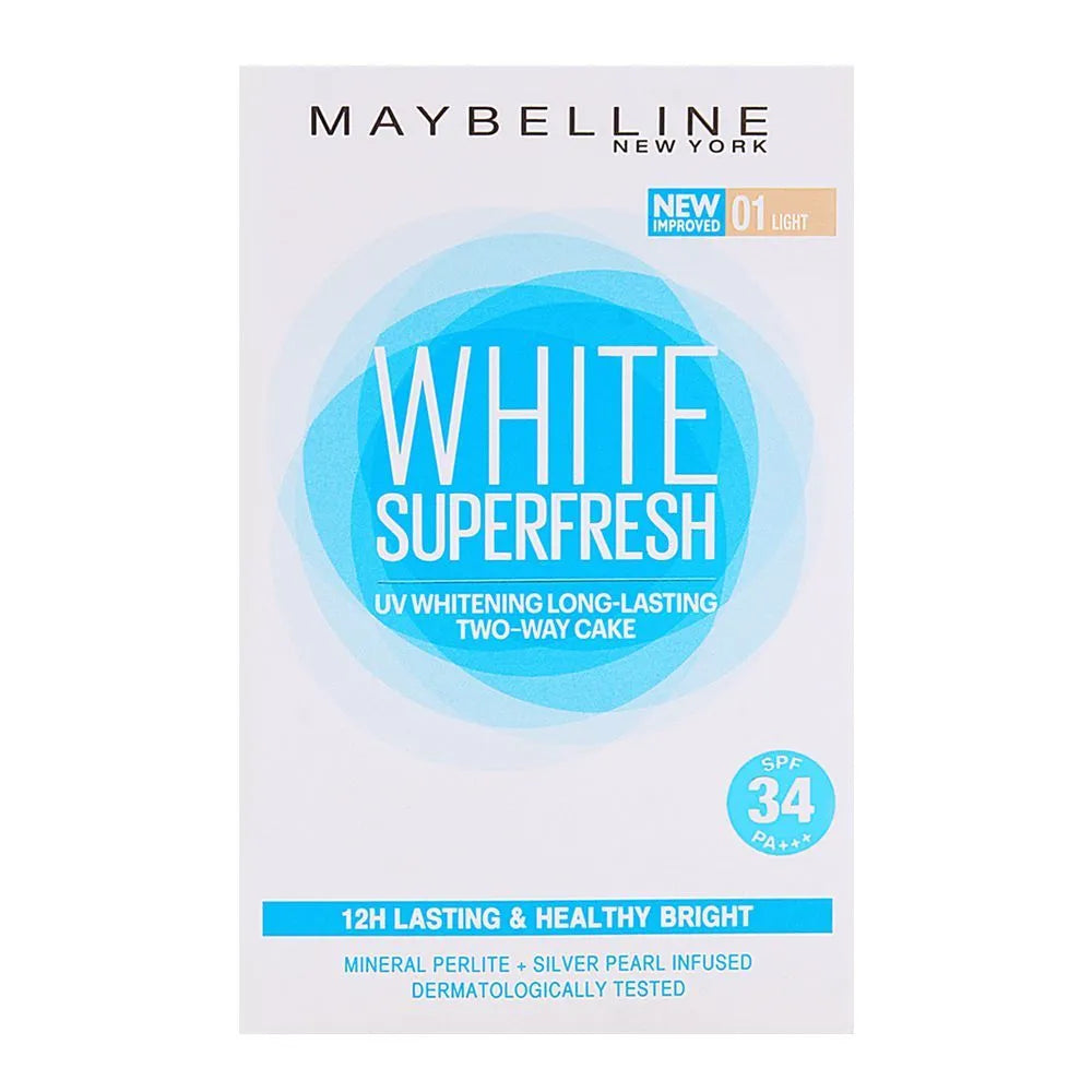 Maybelline New York White Superfresh UV Long Lasting Cake Powder Maybelline