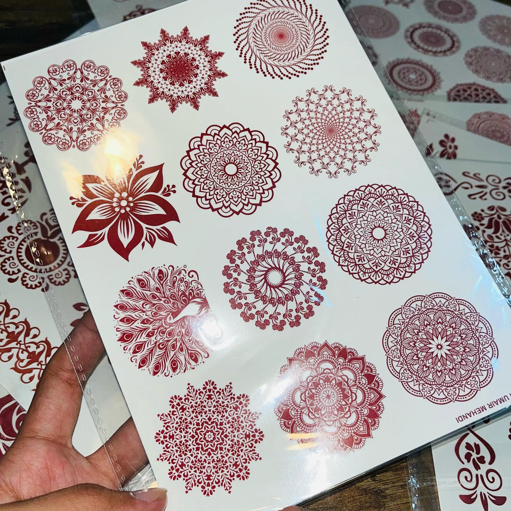 Simple Aesthetic Mehndi Bunch Designs Cosmia.pk