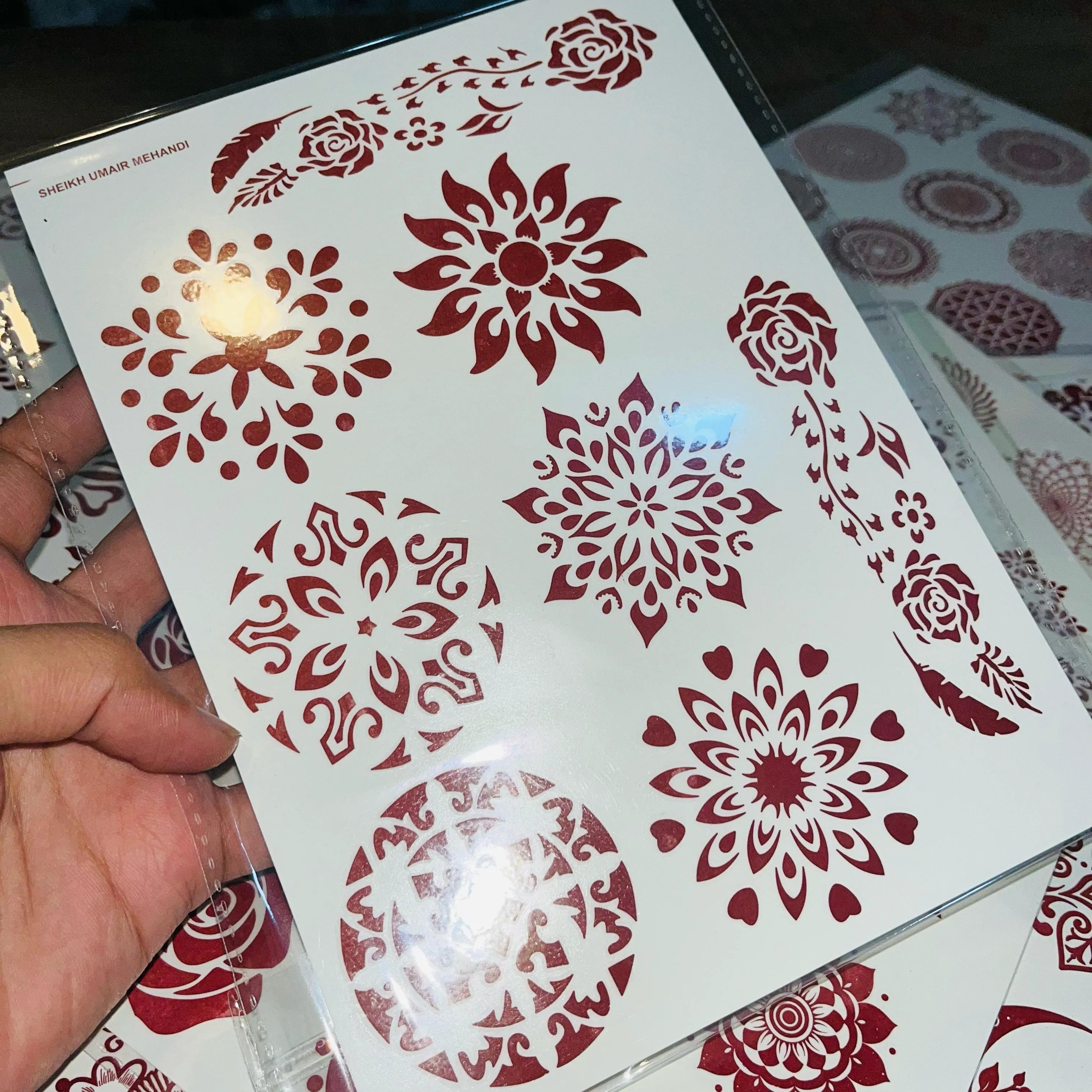 Simple Aesthetic Mehndi Bunch Designs Cosmia.pk
