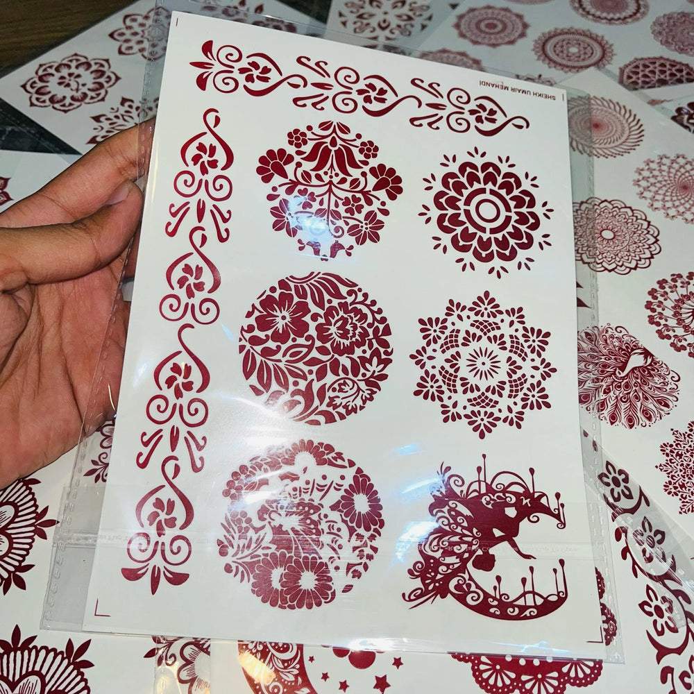 Simple Aesthetic Mehndi Bunch Designs Cosmia.pk