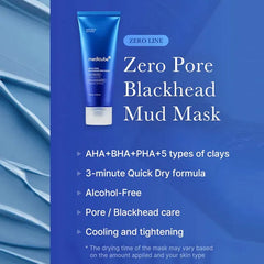 Medicube Zero Pore Blackhead Mud Mask  - 100g - Free Applicator Medicube