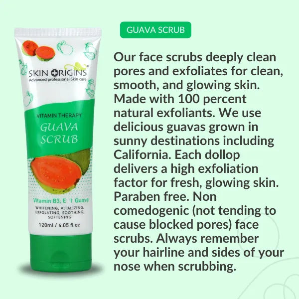 Skin Origins Guava Scrub 120ml Skin Origins