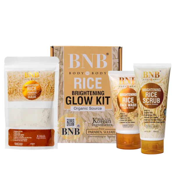 BNB Rice Extract Bright & Glow Kit (Original) BnB