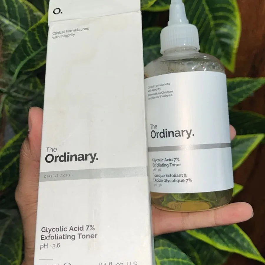 The Ordinary Glycolic Acid 7% Exfoliating Toner The Ordinary
