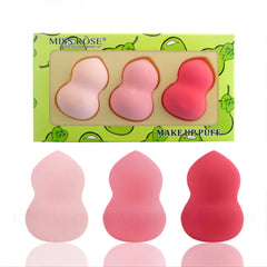 Miss Rose Versatile Beauty Puff – Pack of 3 Miss Rose