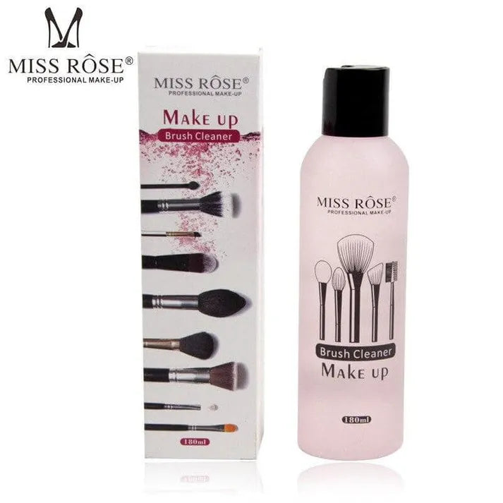 MISS ROSE New Professional Sponge Puff & Makeup Brush Cleaner - 180ml Miss Rose