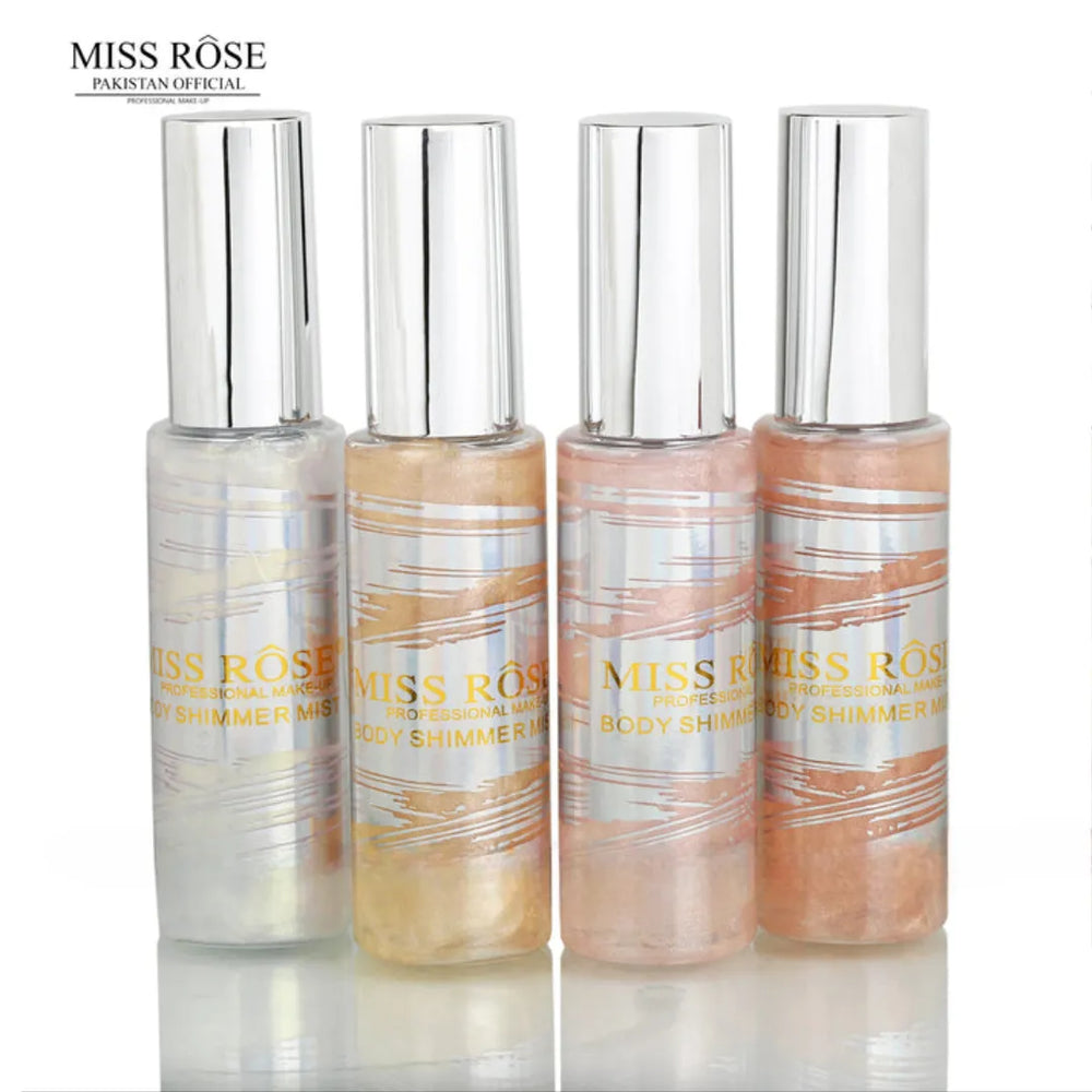Miss Rose Body Shimmer Mist Spray Miss Rose
