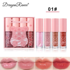 Dragon Ranee Shine Water Lip Gloss - 4 Pcs Dragon Ranee