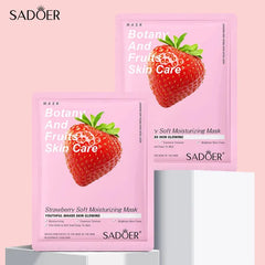 Sadoer Botany And Fruits Strawberry Moisturizing Face Sheet Mask - 25g Sadoer