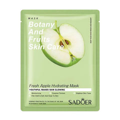 Sadoer Botany And Fruits Fresh Apple Hydrating Face Sheet Mask - 25g Sadoer