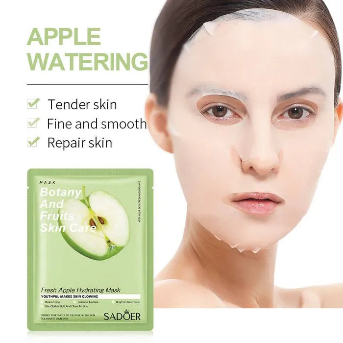 Sadoer Botany And Fruits Fresh Apple Hydrating Face Sheet Mask - 25g Sadoer