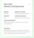 Sadoer Botany And Fruits Fresh Apple Hydrating Face Sheet Mask - 25g