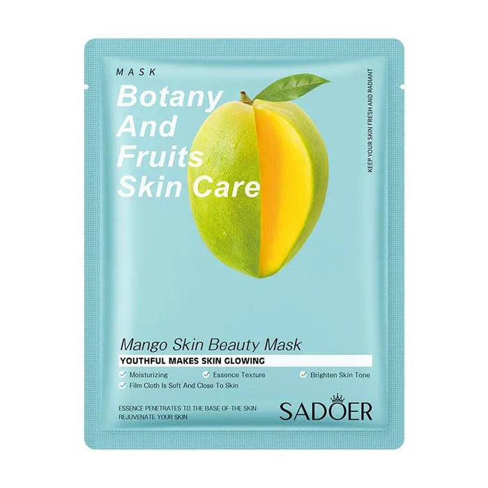 Sadoer Botany And Fruits Mango Hydrating Face Sheet Mask - 25g Sadoer