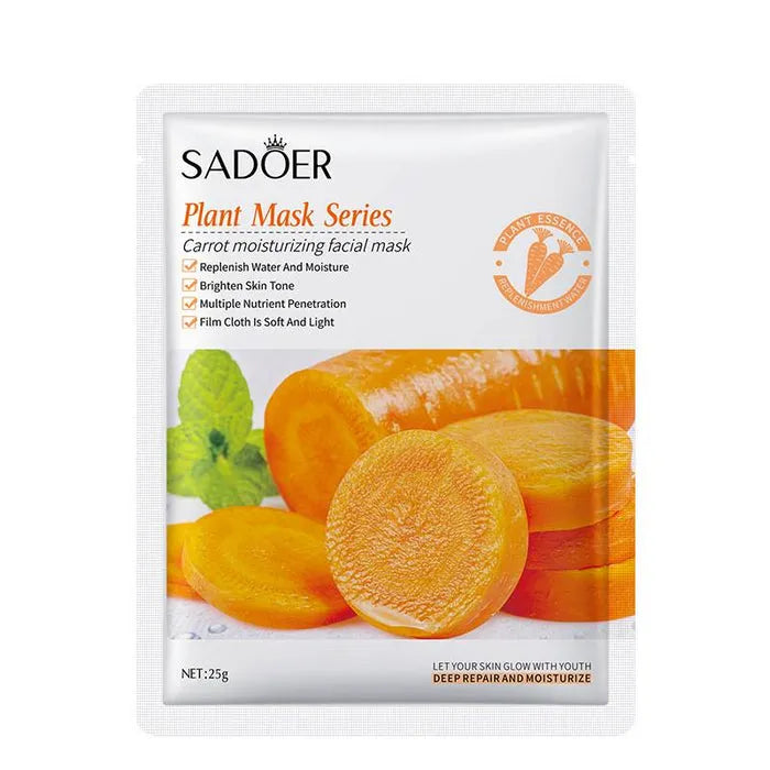 SADOER Carrot Moisturizing Face Sheet Mask - 25g Sadoer