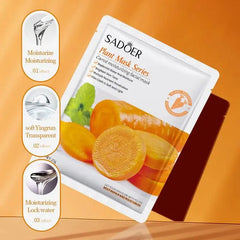 SADOER Carrot Moisturizing Face Sheet Mask - 25g Sadoer