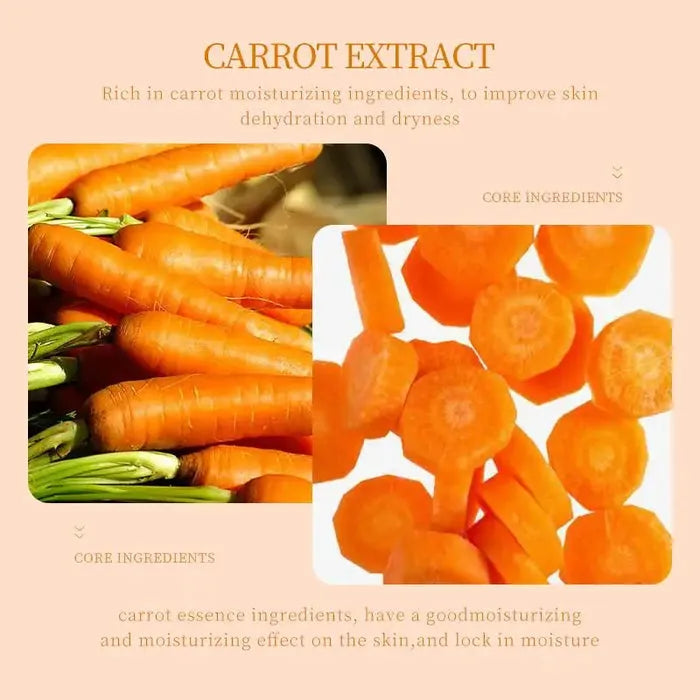 SADOER Carrot Moisturizing Face Sheet Mask - 25g Sadoer